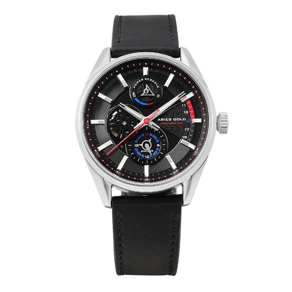 ARIES GOLD 500PCS LIMITED EDITION ROADSTER G 9021 S-BK MEN'S WATCH